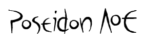 Poseidon AOE font