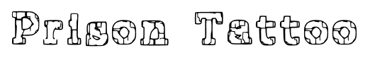 Prison Tattoo font