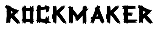 Rockmaker font
