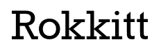 Rokkitt font