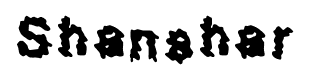 Shanshar font