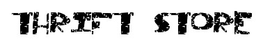 Thrift Store font