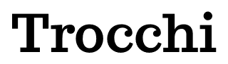 Trocchi font