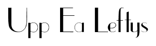 Upp Ea Leftys font
