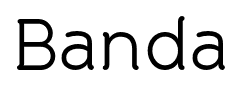 Banda font