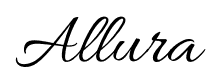 Allura font