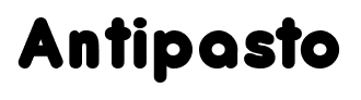 Antipasto font