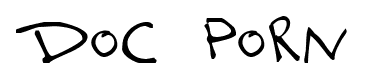Doc porn font