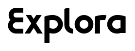 Explora font