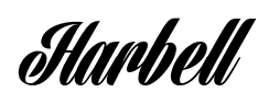 Harbell font