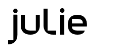 Julie01 font