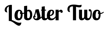 Lobster Two font