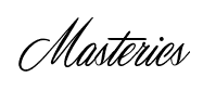 Masterics font