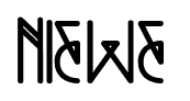 Niewe font