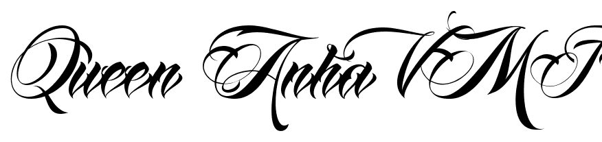 Queen Anha VMF font