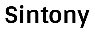 Sintony font