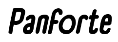 Panforte font
