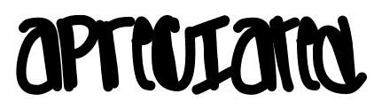 Apreciated font