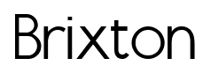 Brixton font