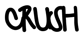 Crush font