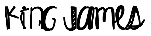 King James font