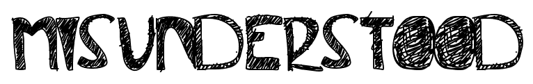 Misunderstood font
