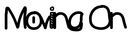 Moving On font