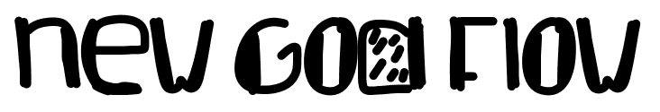 New God Flow font