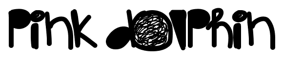 Pink Dolphin font