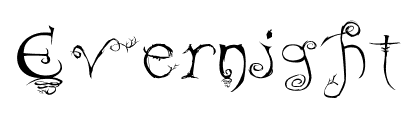 Evernight font