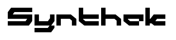 Synthek font