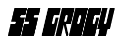 SS Grogy font