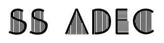 SS Adec font