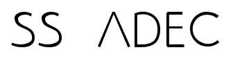SS Adec font