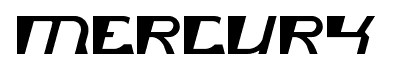 mercury font