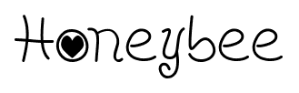 Honeybee font