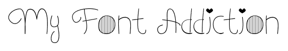 My Font Addiction font