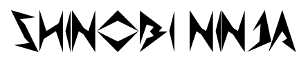 Shinobi Ninja font