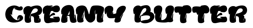 creamy butter font