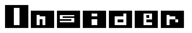 Insider font