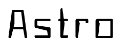 Astro font