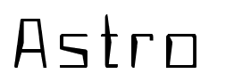 Astro font