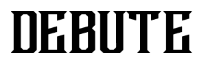 Debute font