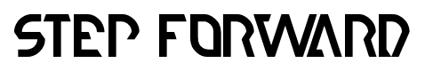 step forward font