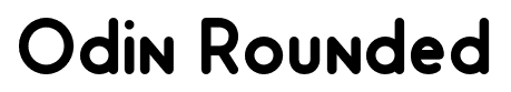 Odin Rounded font