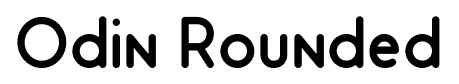 Odin Rounded font