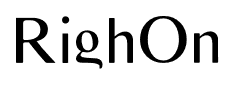 RighOn font