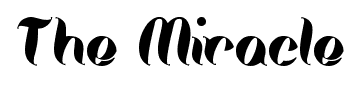 The Miracle font