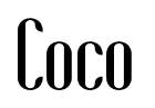 Coco font