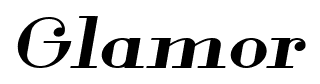 Glamor font